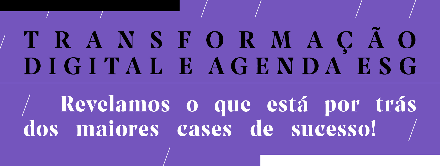 Banner superação na crise